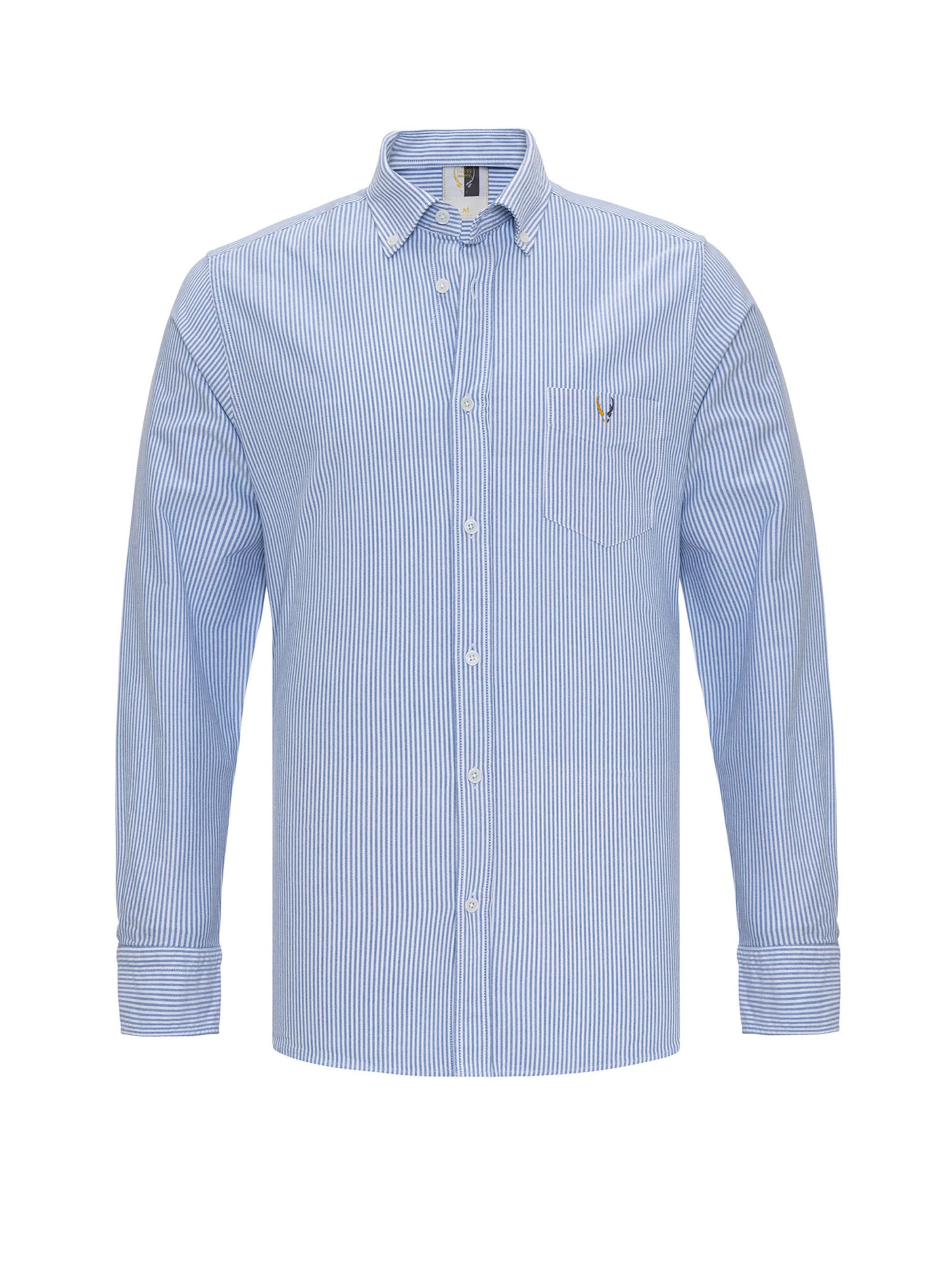 Regular fit Camicia di By Diess Collection in blu: frontale