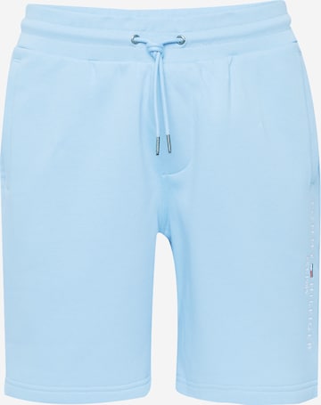 TOMMY HILFIGER Broek in Blauw: voorkant