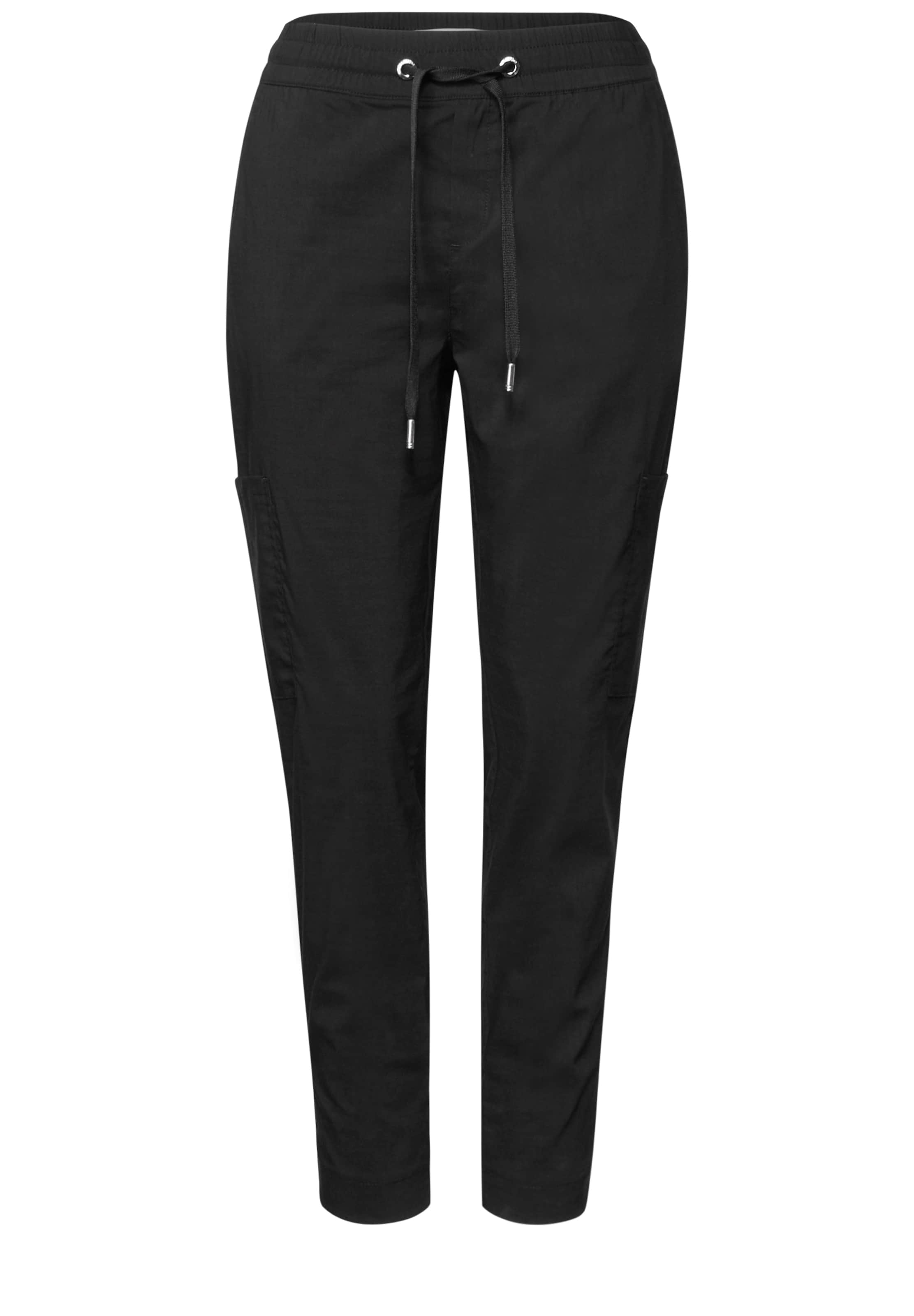 STREET ONE Pants in Black: front