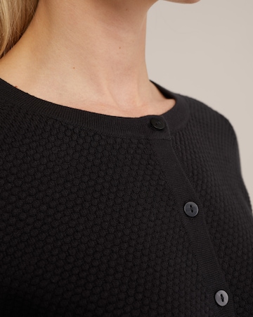 WE Fashion Knit cardigan in Black