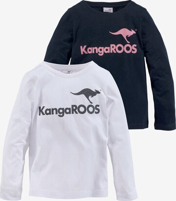 KangaROOS Shirt in Blue: front