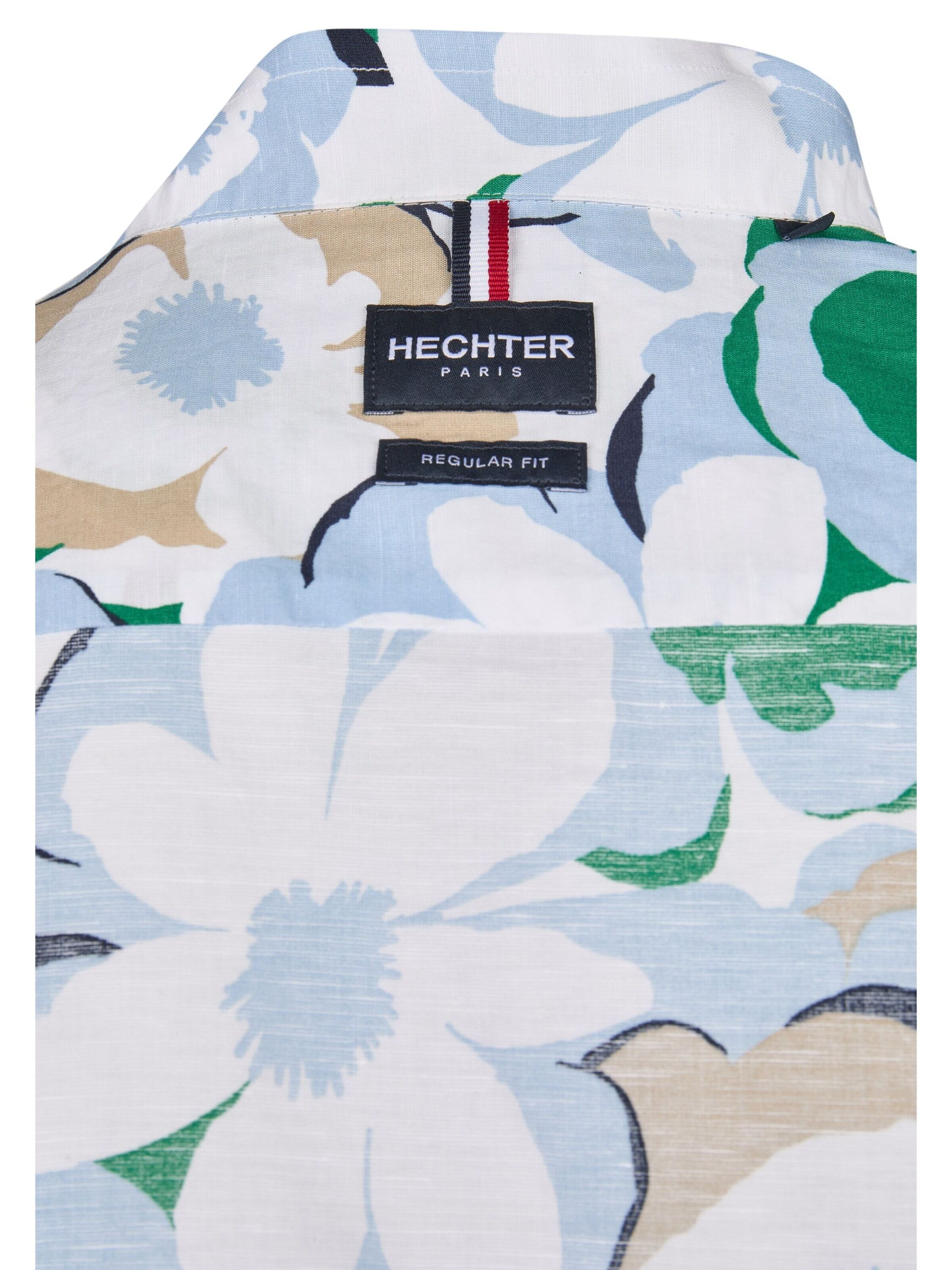 HECHTER PARIS Regular Fit Freizeithemd in Blau