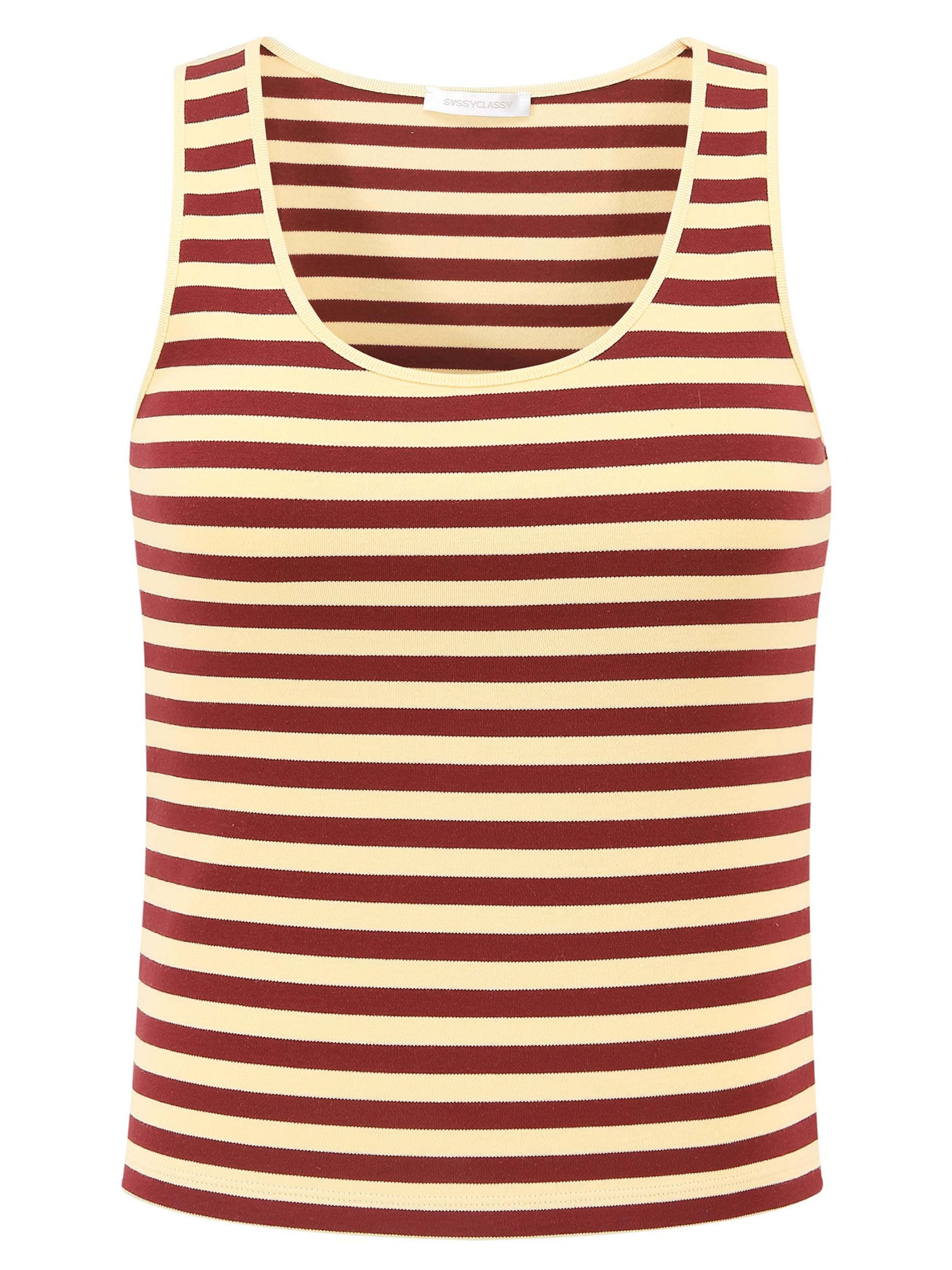 SASSYCLASSY Shirt in Red: front