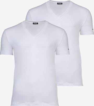 DSQUARED2 - Camiseta en blanco: frente