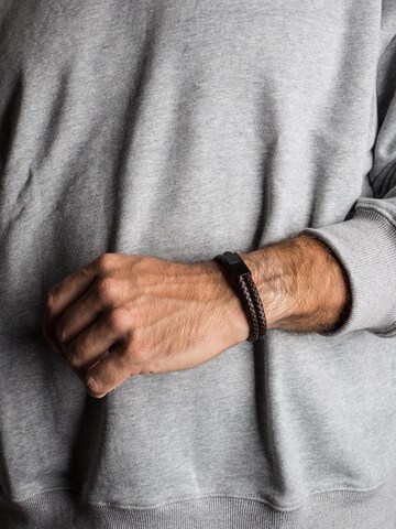 Akitsune Bracelet 'Simplicitas' in Brown: front