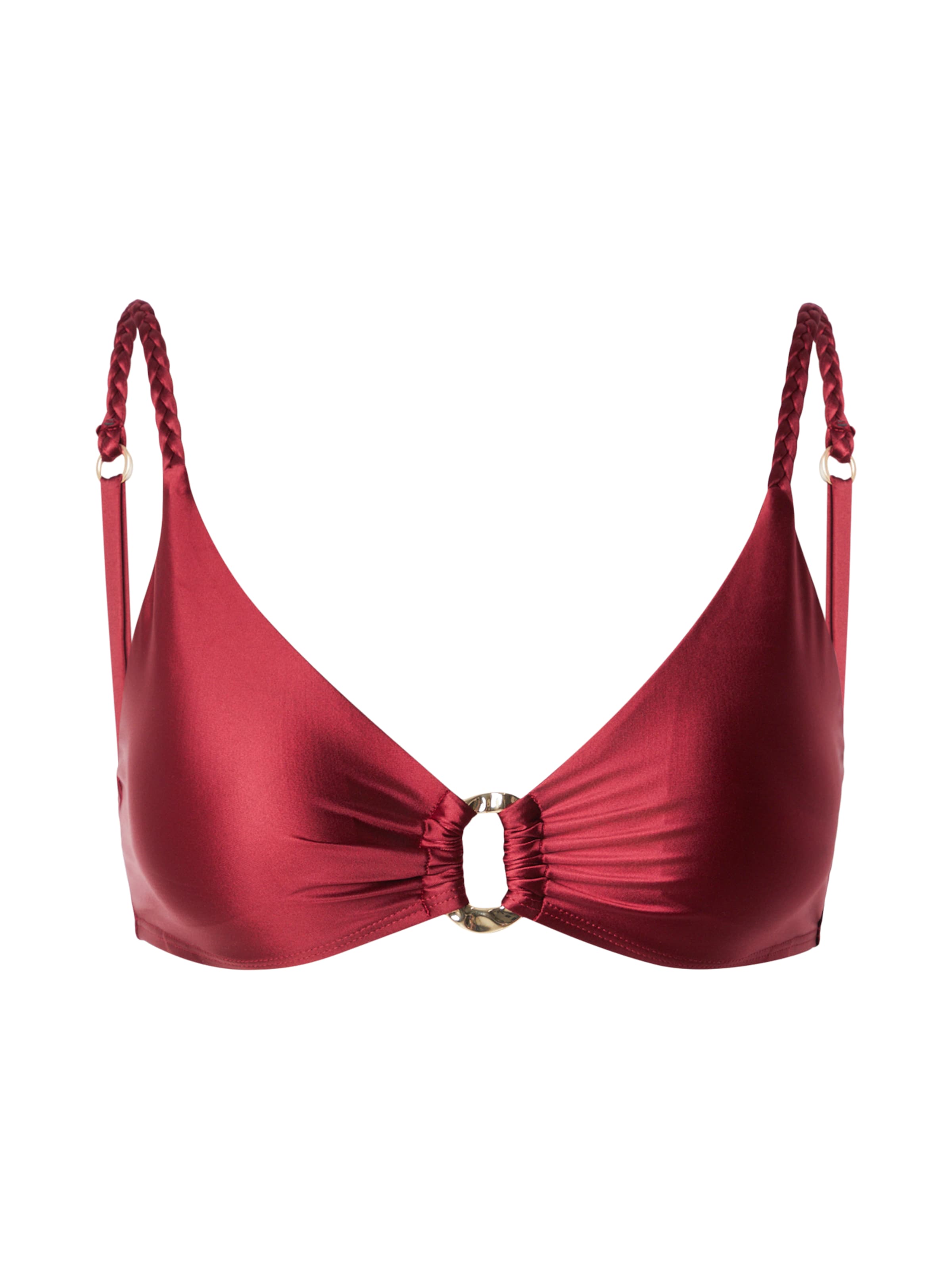 Hunkemöller Triangel Bikinitop 'Bari' in Rood: voorkant