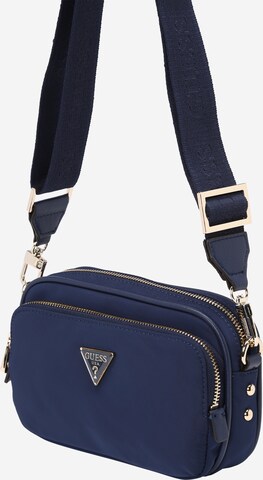 GUESS - Mala de ombro 'GEMMA' em azul