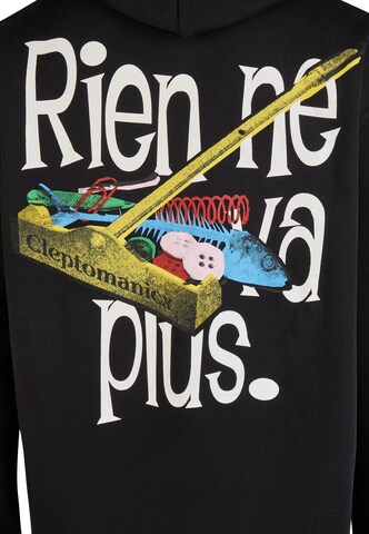 Cleptomanicx Sweatshirt 'Rien ne va plus' in Schwarz