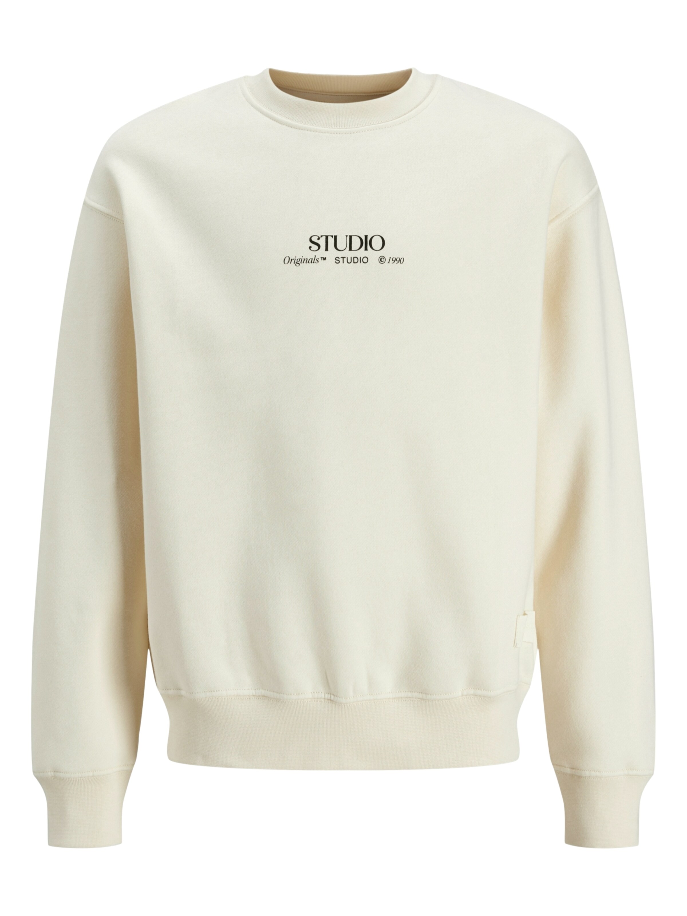 Jack & Jones Junior - Sweatshirt 'Brooklyn Graphic' em branco: frente