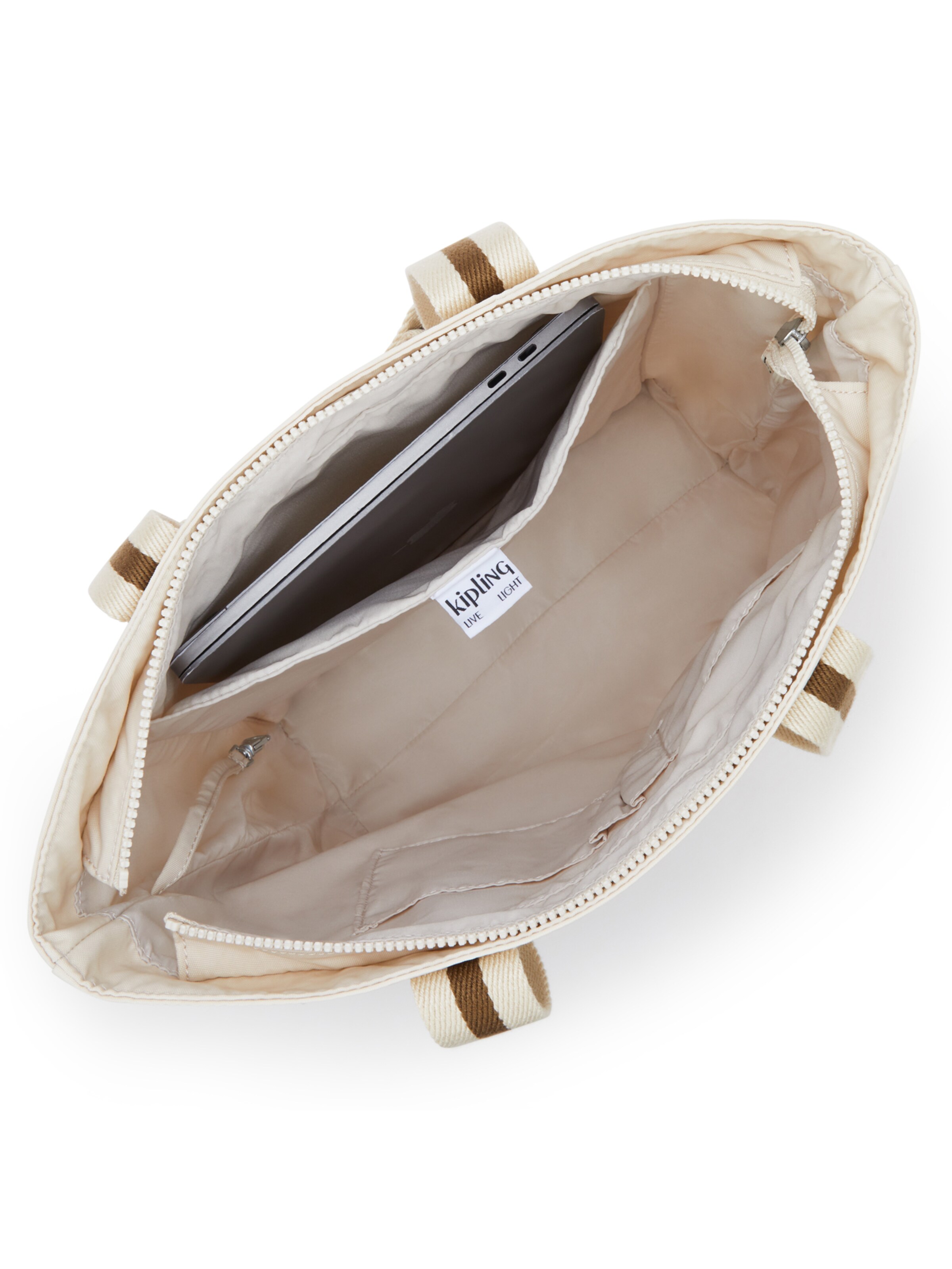 KIPLING Handväska 'HANIFA' i beige