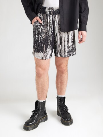 Carlo Colucci Regular Housut värissä musta: etupuoli