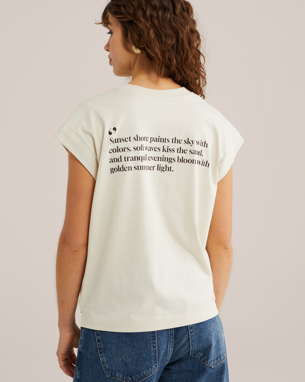 WE Fashion Μπλουζάκι σε λευκό