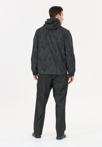 Weather Report Regular Outdoor trousers 'Pack'way' in Black
