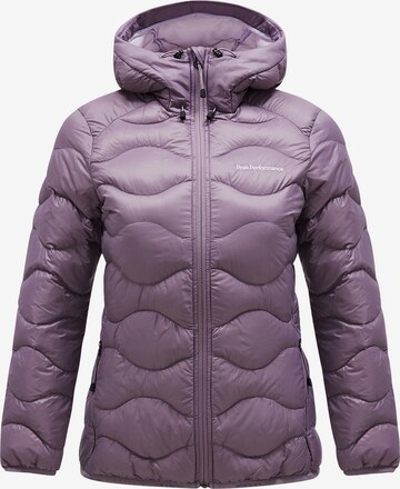 PEAK PERFORMANCE Outdoor Jacket 'Helium Down' in Purple: front