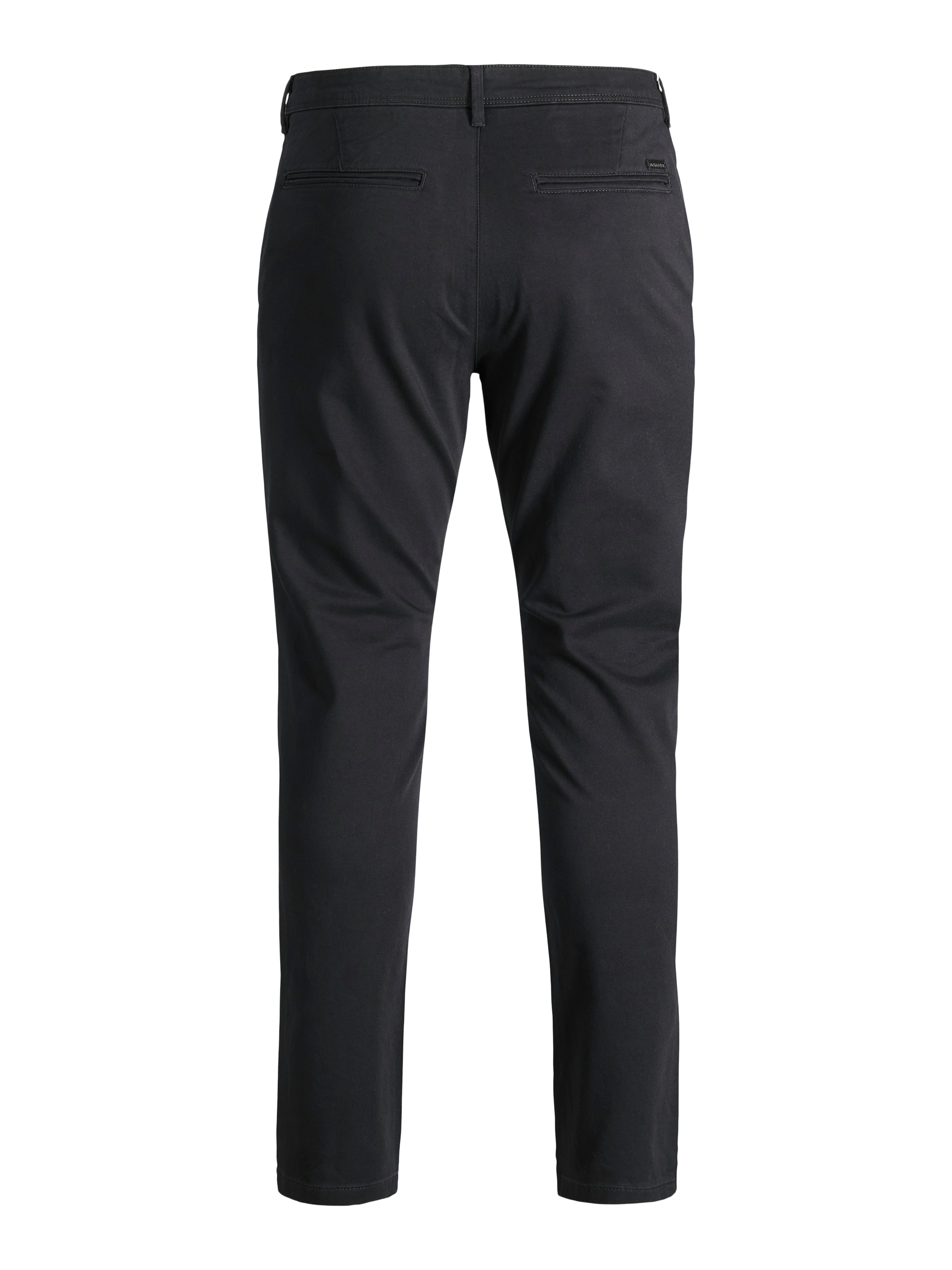 JACK & JONES - Slimfit Pantalón chino 'JJIMarco JJBowie' en negro