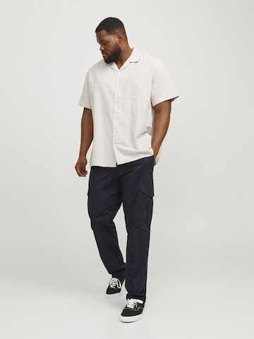 Jack & Jones Plus regular Παντελόνι cargo 'STACE SUMMER' σε μπλε