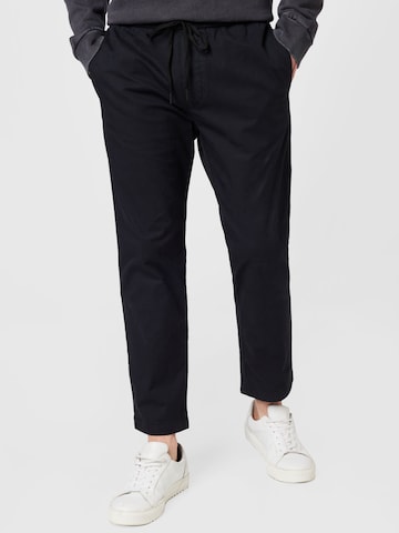 Regular Pantalon Marc O'Polo DENIM en noir : devant