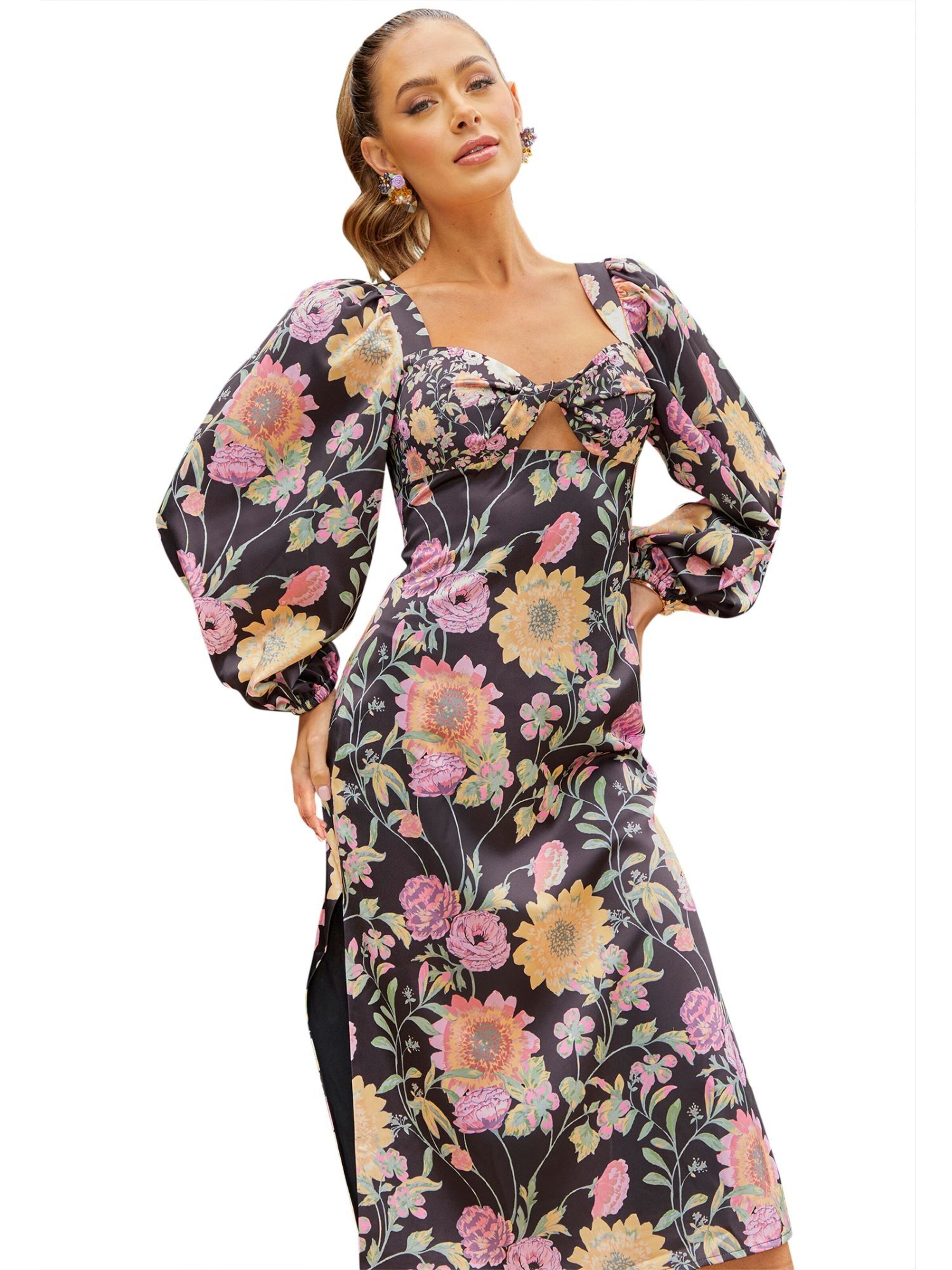 Chi Chi London Šaty - Čierna