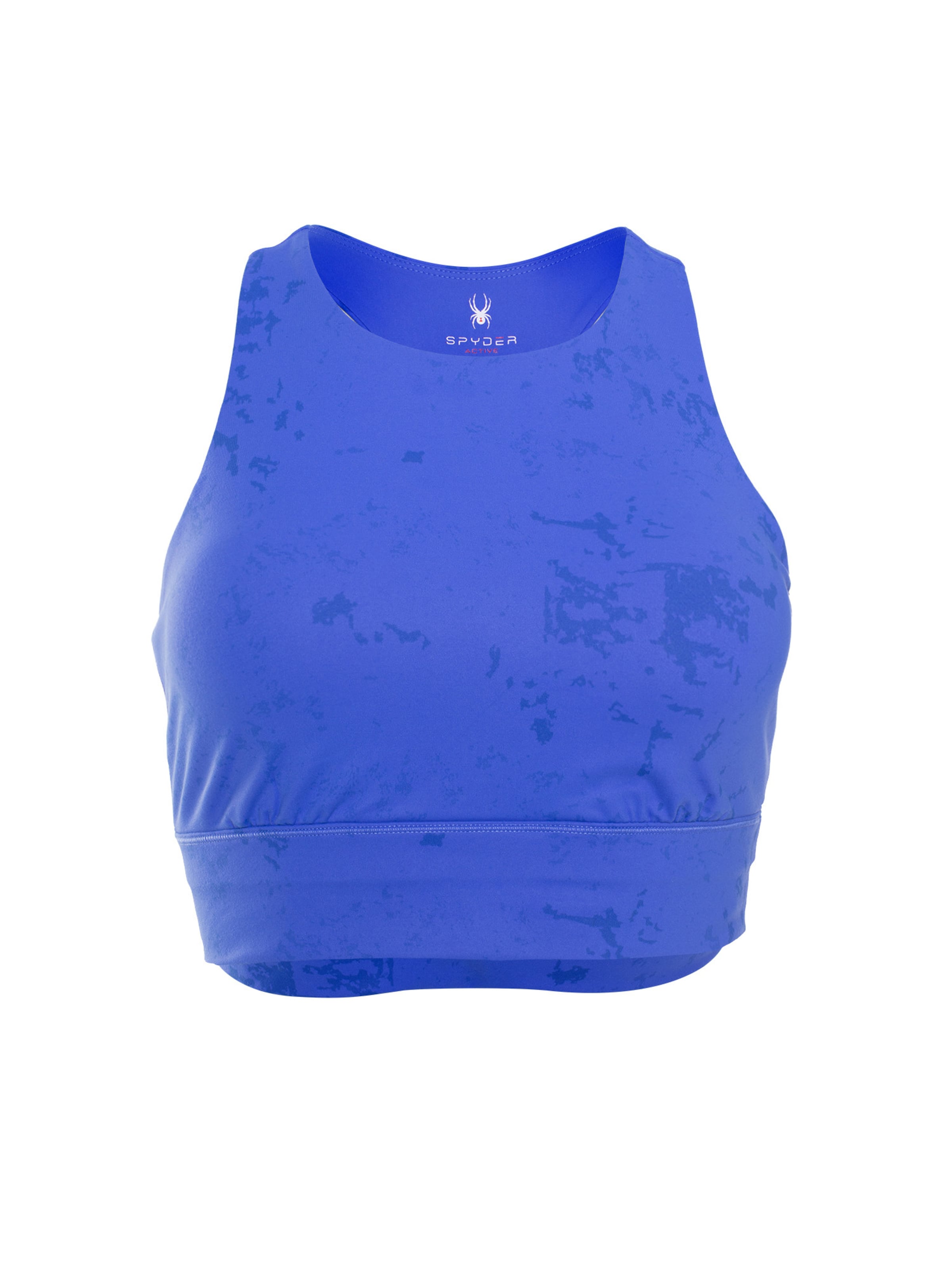 SpyderBustier Sportski grudnjak - plava boja: prednji dio