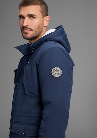 Bruno Banani Winter Parka in Blue