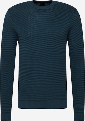 River Island Sweater in Blue: front