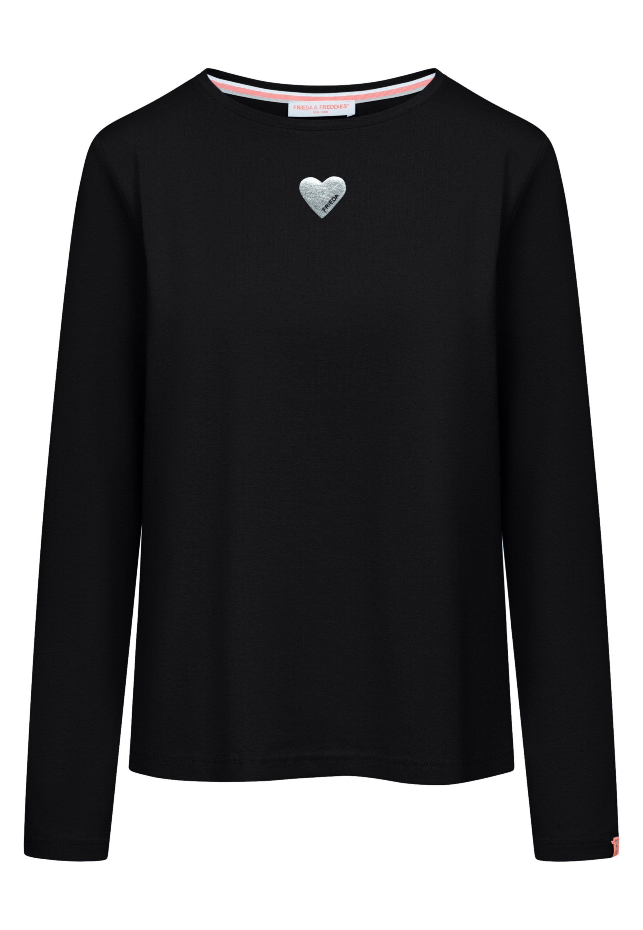 Frieda & Freddies NY Shirt in Schwarz: Vorderseite
