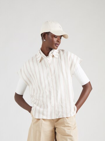 minimum Bluse i beige: forside