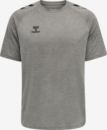 Hummel - Camiseta funcional en gris: frente