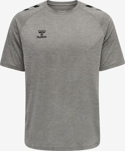 Hummel Λειτουργικό μπλουζάκι σε γκρι μελανζέ / μαύρο, Άποψη προϊόντος