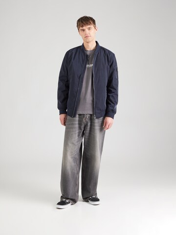 JACK & JONES T-Shirt 'JWHVESTERBRO' in Grau