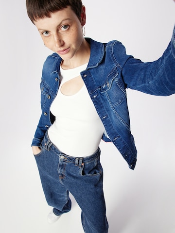 Tommy Jeans Between-Season Jacket 'Vivianne' in Blue