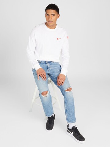Tricou 'HEART AND SOLE' de la Nike Sportswear pe alb