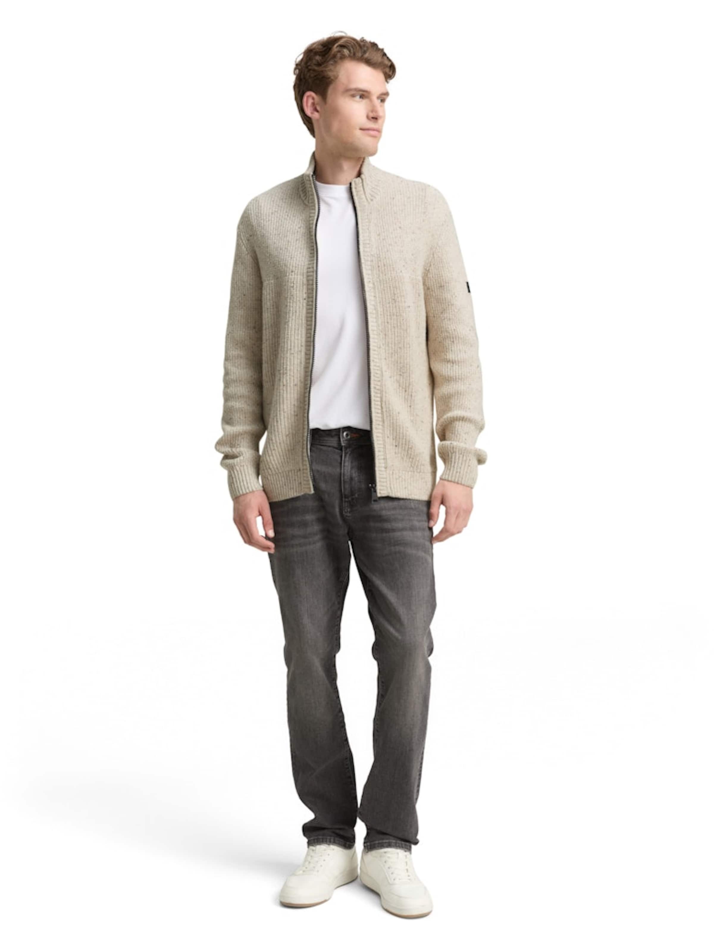 TOM TAILOR Kardigán - Biela