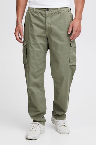 !Solid Regular Cargo Pants 'Giorgio ' in Green: front