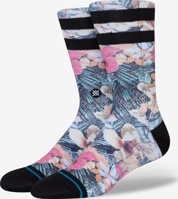 Stance Socks in Pink: front