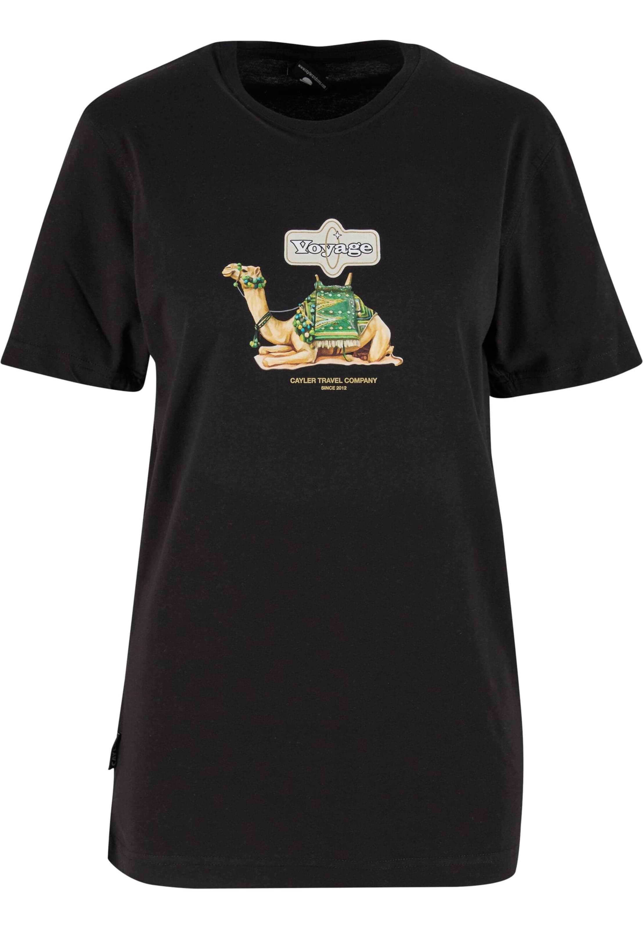 Cayler & Sons - Camisa 'Voyage' em preto: frente