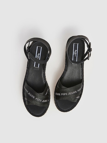 Pepe Jeans Sandals 'WITNEY' in Black