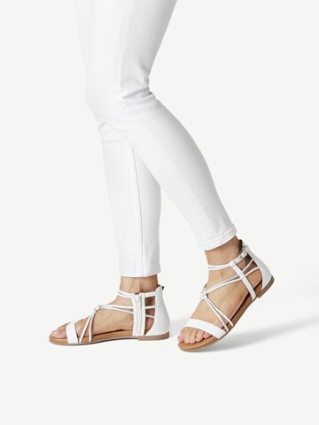 TAMARIS Strap Sandals in White