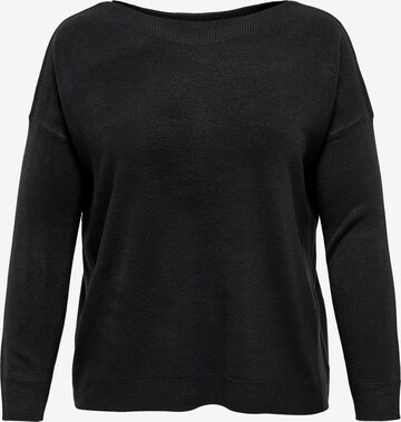 ONLY Carmakoma Sweater 'Melina' in Black: front