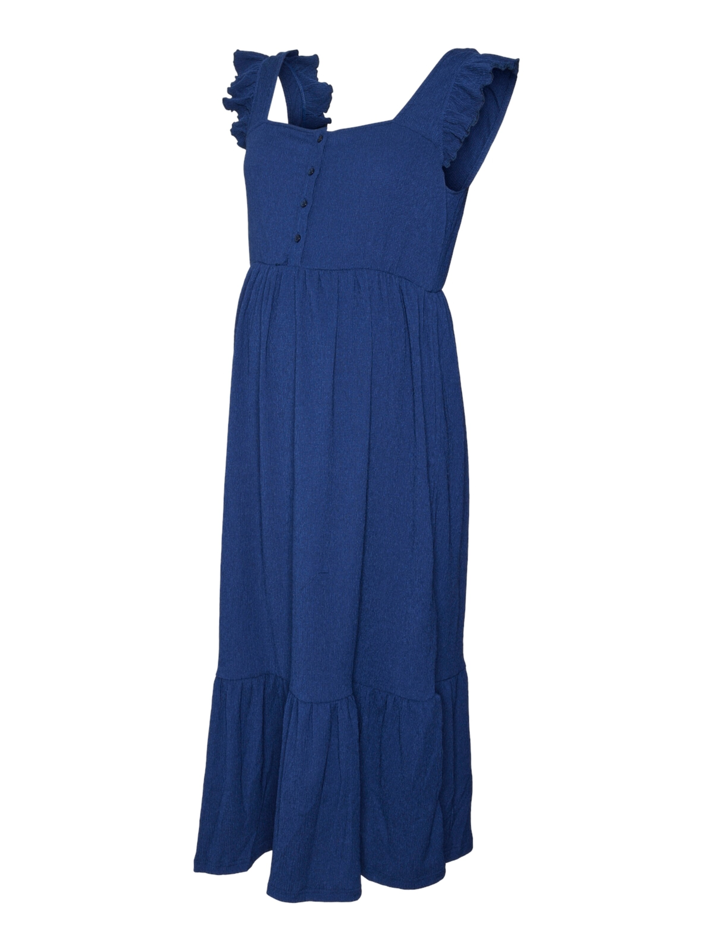 Robe 'Lia' MAMALICIOUS en bleu : devant