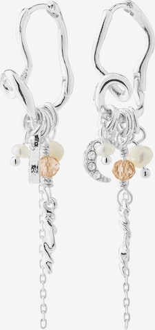 Pilgrim Earrings 'Maran' in Silver: front