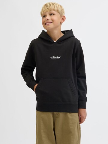 Jack & Jones Junior - Sudadera 'JJESoho' en negro: frente