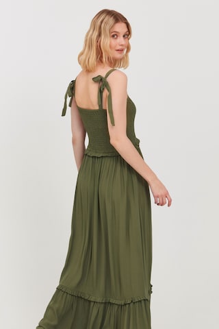 b.young Sommerkleid in Grün