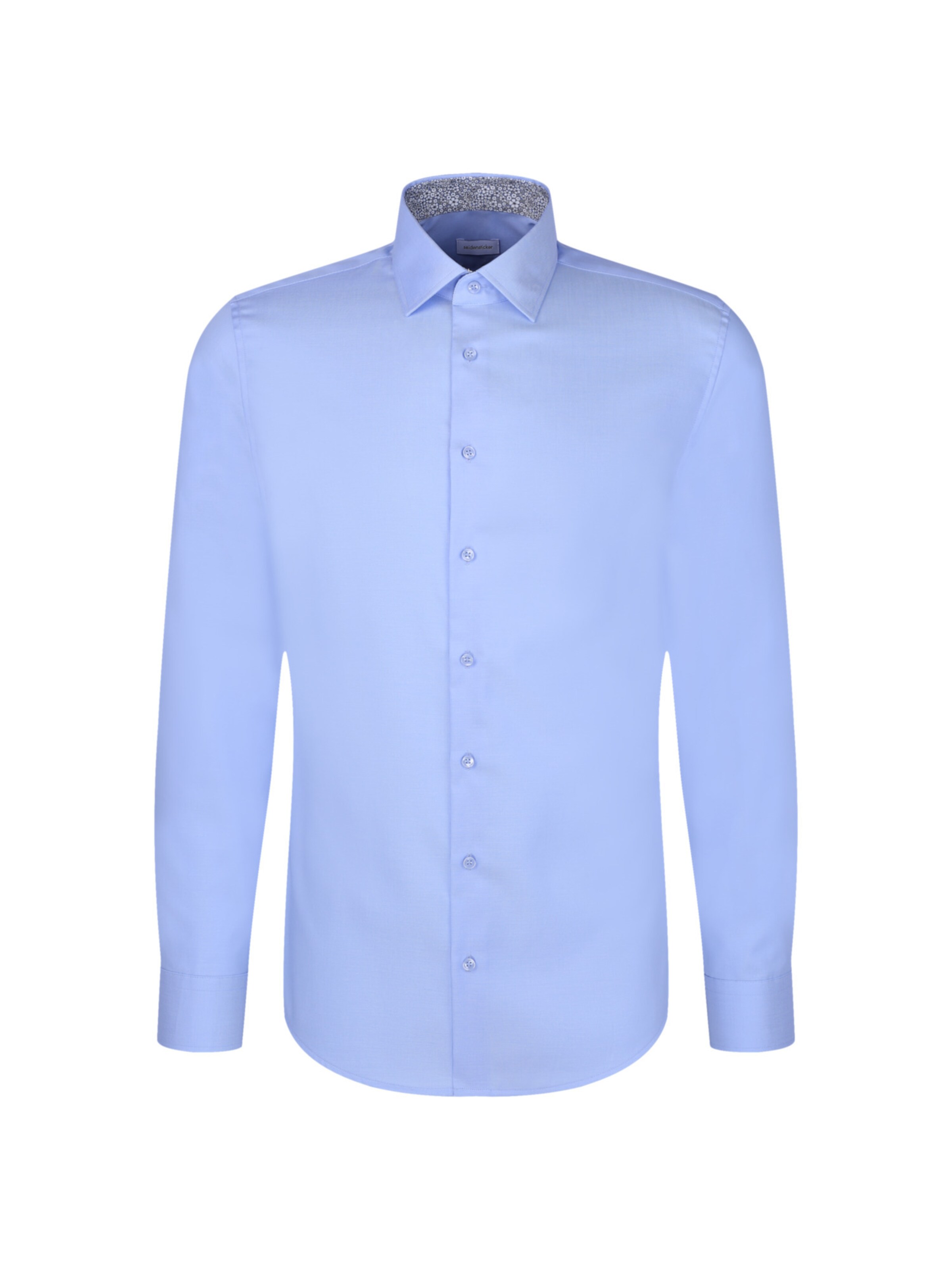 SEIDENSTICKER Regular fit Zakelijk overhemd in Blauw: voorkant