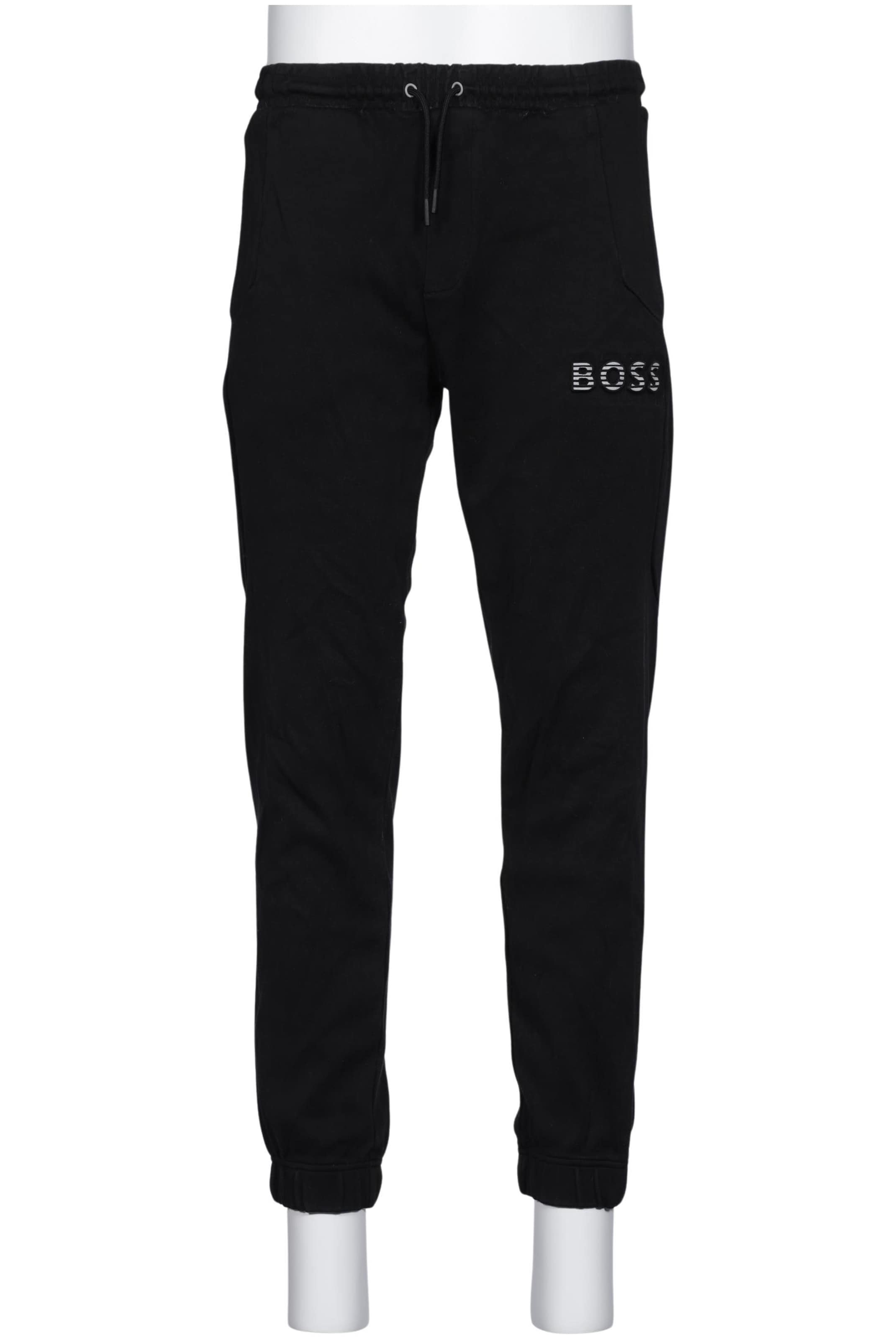 BOSS Stoffhose 33 in Schwarz: Vorderseite