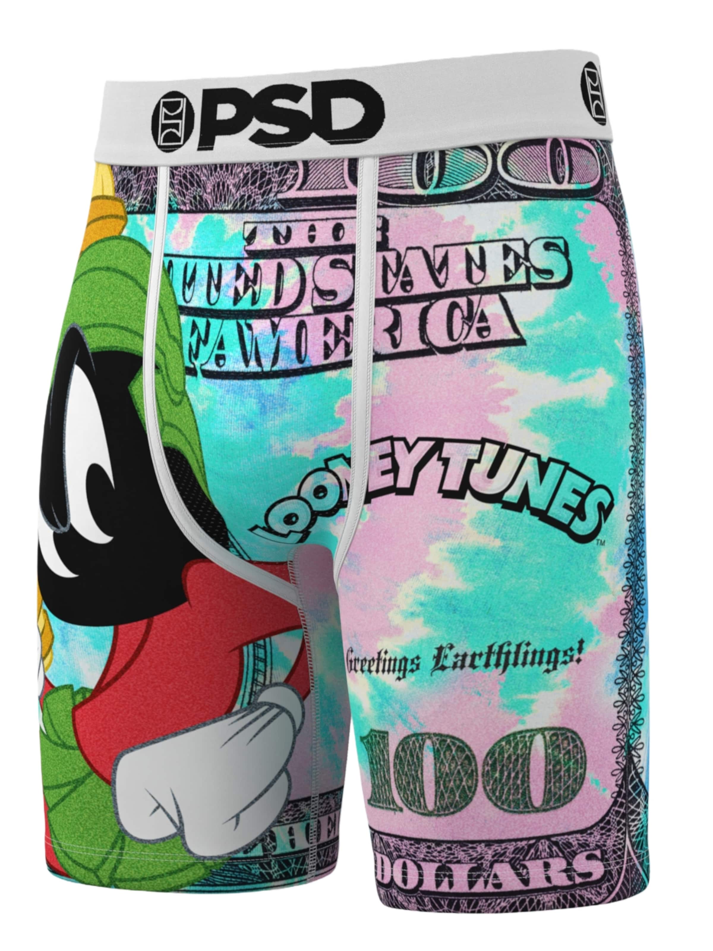 PSD Boxershorts 'Looney Tunes - Marvin 100' in Gemengde kleuren