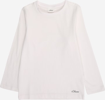 balta s.Oliver Marškinėliai: priekis