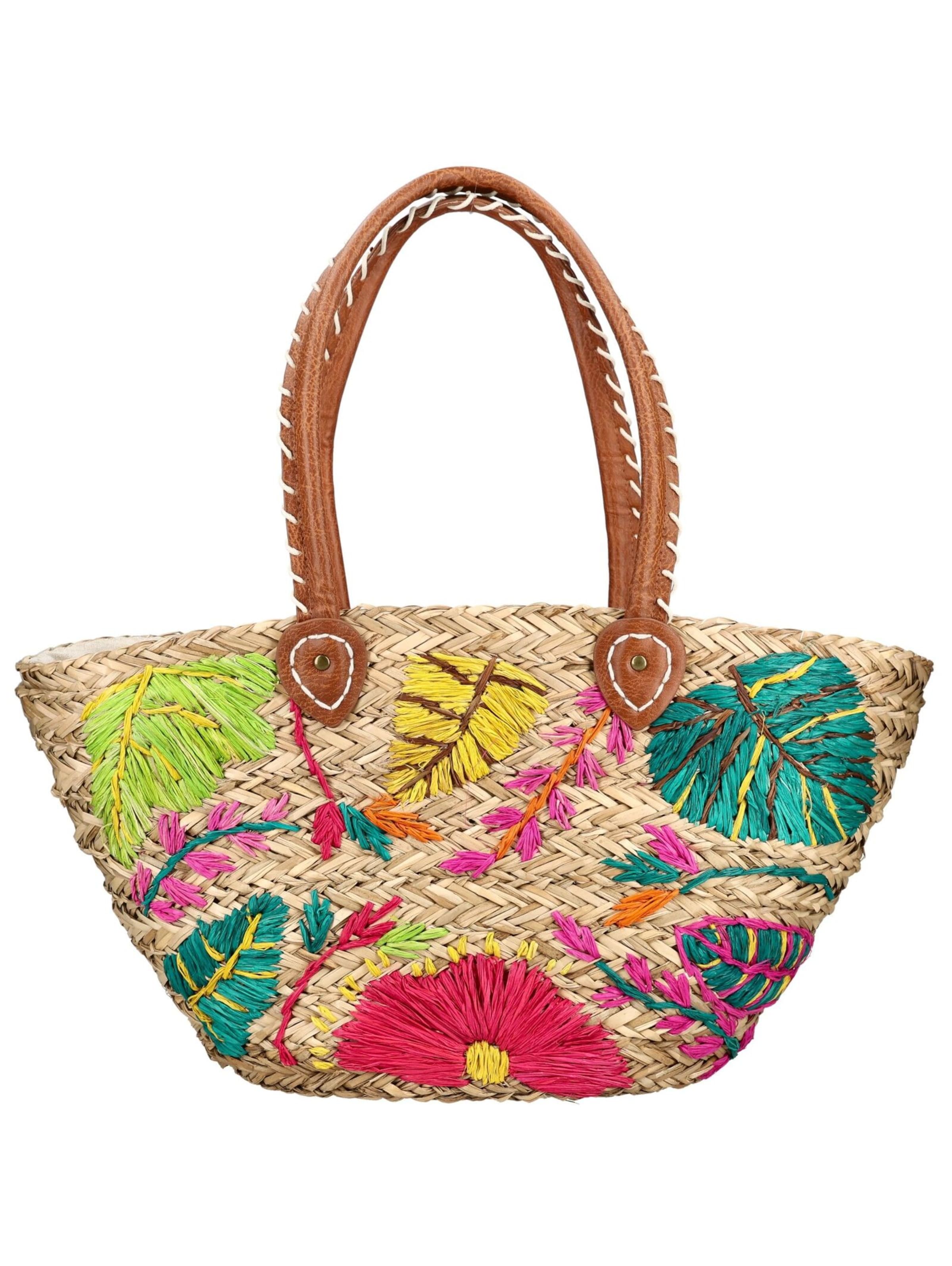 Cabas Laura Vita en beige : devant