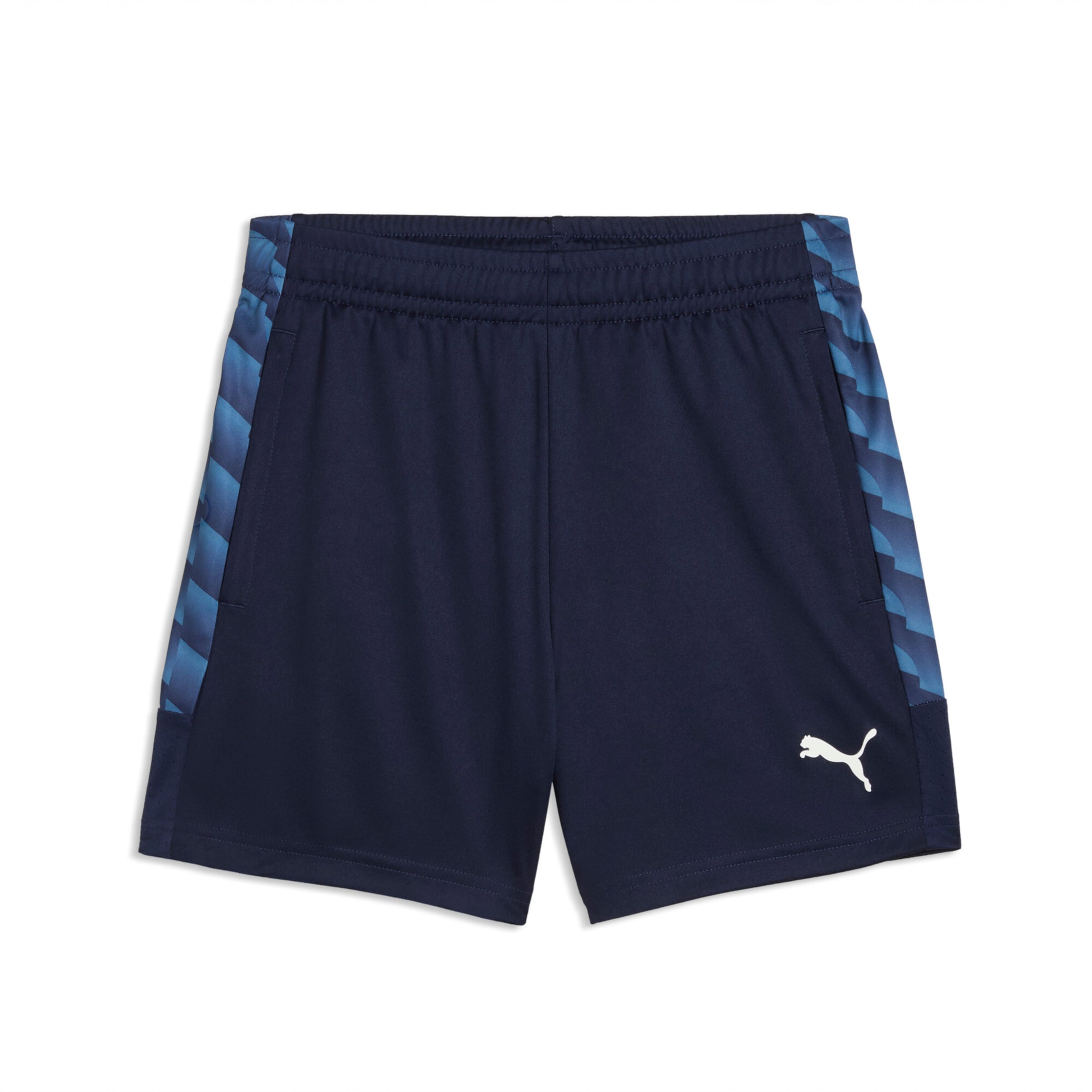 PUMA Regular Sportshorts in Blau: Vorderseite