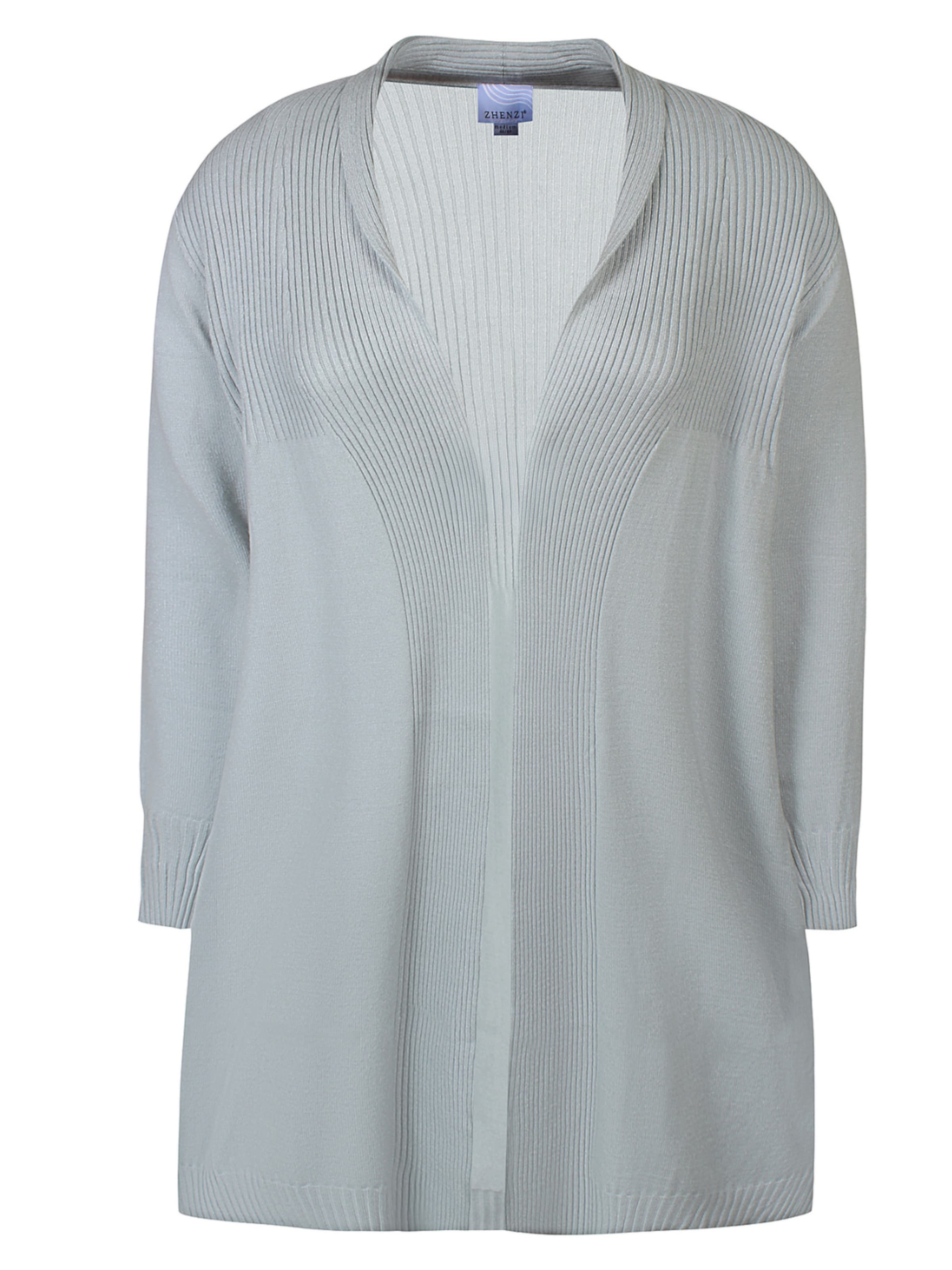 Zhenzi Knit cardigan 'Kogle 1164' in Green: front